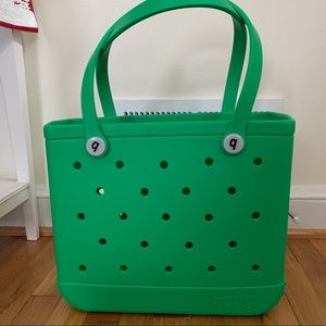 Baby Green Bogg Bag and Navy Anchor Inserts